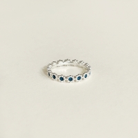 [92.5 silver] Flower ring (2 colors)