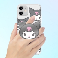 산리오 헤드 아크릴 스마트톡 투명젤리 케이스