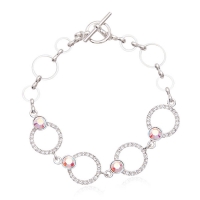 스와로브스키 크리스탈 제작 버블블라썸 팔찌