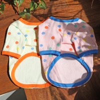 유앤펫 강아지옷 롤링 땡땡이 골지 티셔츠(S~3XL)