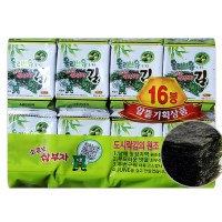 삼부자 소문난 올리브유 도시락김 4gX16봉