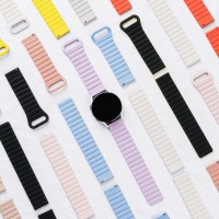 [오늘도착]갤럭시워치 4 5 6 7 클래식 투톤 링크 마그네틱 스트랩