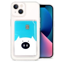 맥스 카드수납 클리어케이스(아이폰15프로맥스)