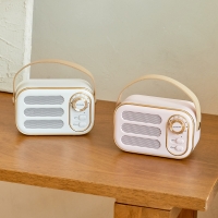 사운드룩 미니 핸디 블루투스 스피커 SL-BS700 화이트/핑크