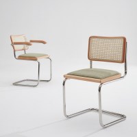 세스카 체어 카페 라탄 체어 그린 패브릭 오스카 체어