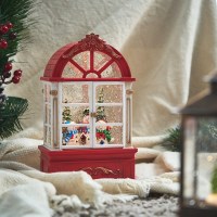 산타 오픈 윈도우 오르골 크리스마스 무드등