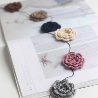 뜨개플라워 가랜드 벽장식 인테리어 모빌 장식 소품