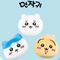 치이카와 먼작귀 캐릭터 차량용 목 허리 쿠션