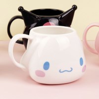 시나모롤 도기 입체 머그컵 390ML