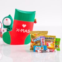 겨울 크리스마스 선물 포근한 양말 간식 구디백 + 무료라벨