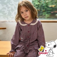 주니어실내복 스누피 아동잠옷 캐릭터 유아 겨울파자마 세트