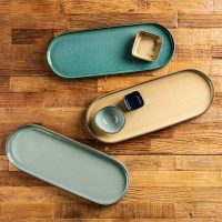 [리퍼] 세나 타원접시 41cm 4colors