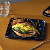 [리퍼] 세나 정사각 나눔접시 소 21cm 4colors