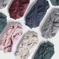 솔리드 컬러 누빔 패딩 [ 그린 ]