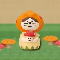 concombre 두건고양이 오렌지 버섯