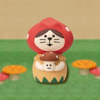 concombre 두건고양이 빨강 버섯