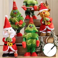 크리스마스 댄싱트리 춤추는인형 산타인형 말하는인형 6type