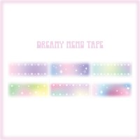 [지제스튜디오] Dreamy Memo 이지컷테이프