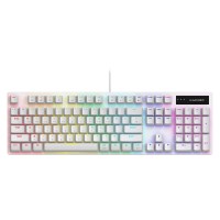 K560 축교환 레인보우 무빙 LED 기계식 키보드 화이트