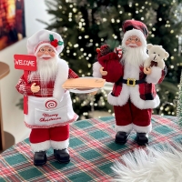 크리스마스 오브제 산타 인형 산타할아버지 산타클로스 2types