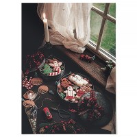 패브릭 감성 포스터 카페 액자 크리스마스 포스터