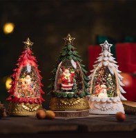 크리스마스 워터볼 LED 트리 데코 소품 장식 가게 매장 카페 인테리