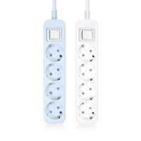 아이정 자동소화 더쿨한 멀티탭 통합 4구 50cm