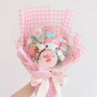 귀여움 한도초과 카미얼 산리오 풍선 꽃다발