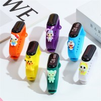 26종 캐릭터 터치스크린 어린이 LED 전자시계 생활방수 아동용 스마