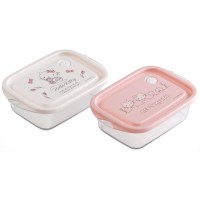 헬로키티 라인로즈 간편용기 500ML 2P