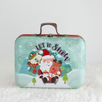 크리스마스 귀여운 철제 가방 틴백