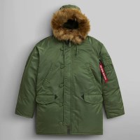 알파인더스트리 N-3B MJN31000C1 파카 Sage Green