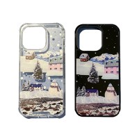 WINTER TOWN Phonecase (Clear / Black )