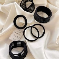 이태리 머리끈 플래터 헤어끈