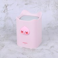 릴팡 카카오프렌즈 탁상 입체스윙 휴지통(어피치_연핑크)