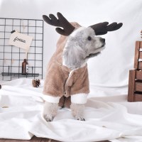 fooi 루돌프 강아지옷 올인원 강아지 겨울옷 예쁜 옷 강아지 수면잠