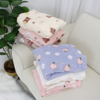 귀여운 홈웨어 극세사 내복 캐릭터 수면 잠옷