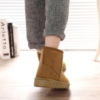 스웨이드 울트라 숏 클래식 트리밍 털부츠