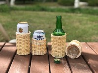 라탄 캔맥주 소주병커버 [감성캠핑 캔커버]