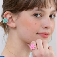 big flower ring (2colors)