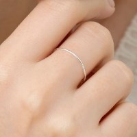silver 925 snake chain ring (2colors)