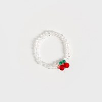 cherry crystal ring