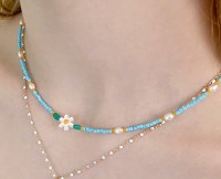 summer daisy necklace