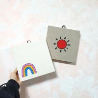 날씨 액자 set 손그림