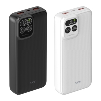 [기내반입] 필 22.5W LCD잔량표시 고속 20000mAh 보조배터리 PD20