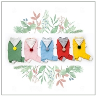 fooi 러블리 방울 강아지올인원 댕댕이옷