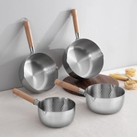 키친아트 인덕션 편수냄비 라면냄비 이유식 함마톤냄비 4size
