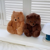 [메종드알로하] 빅베어룸슈즈 - 브라운