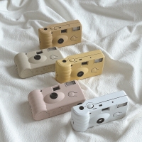 부이 무드 일회용 필름 카메라(흑백27컷 or 컬러18컷) + 곰돌이 키링