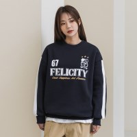 앨빈클로 FELICITY 유니폼 오버핏 맨투맨 MAR552 (4 COLOR)